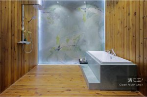 青江玉 墙面